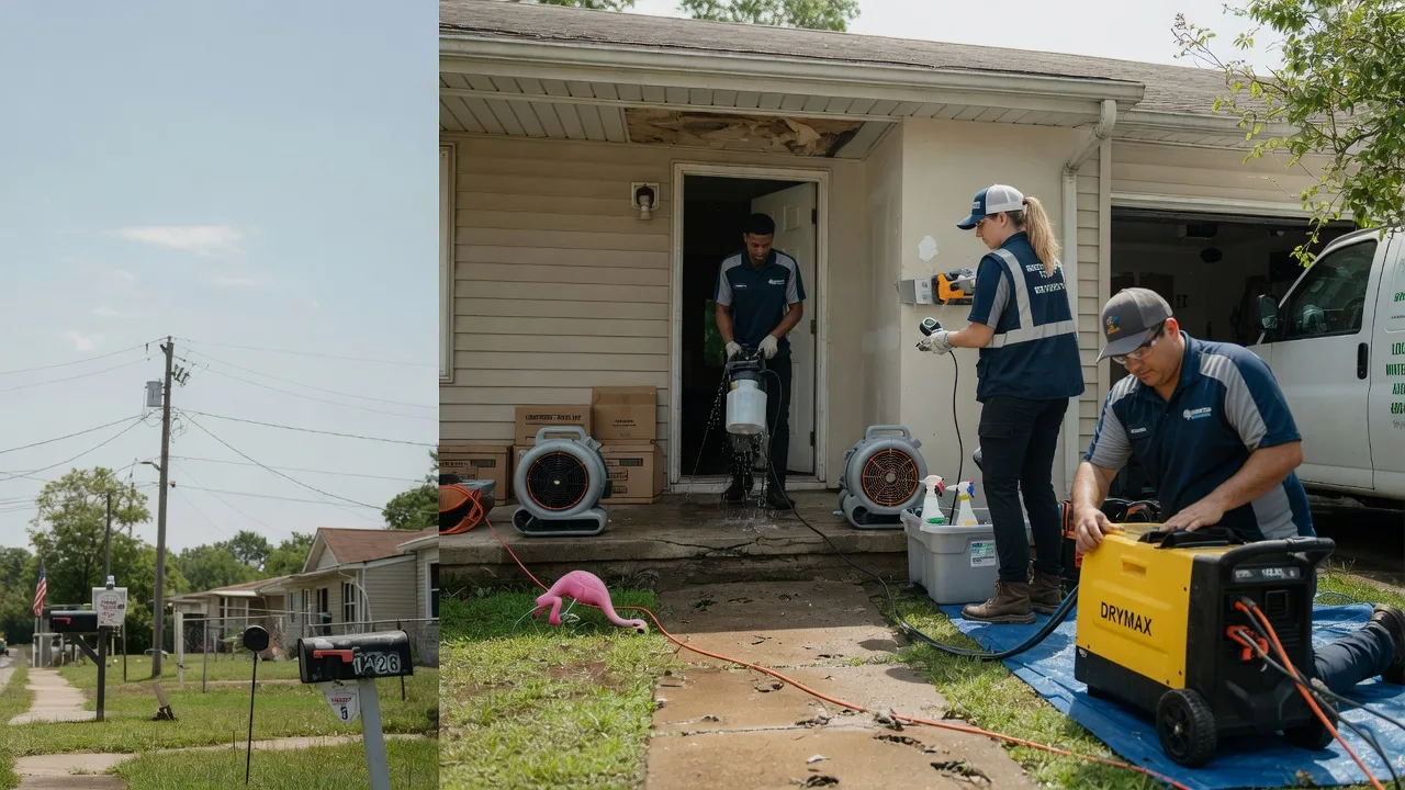 Storm Damage Water Removal in Danville, WV near me